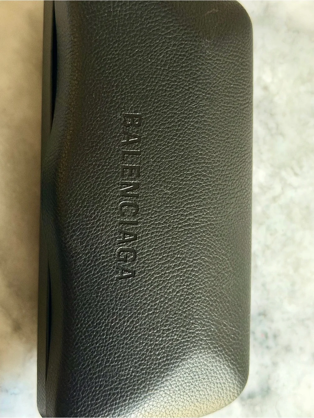 Balenciaga Tortoiseshell Rectangular Sunglasses with Brown Lenses